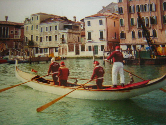 A rowing team