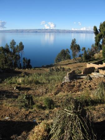 View from Isla del Sol