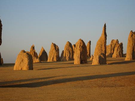 Pinnacles - just before sunset