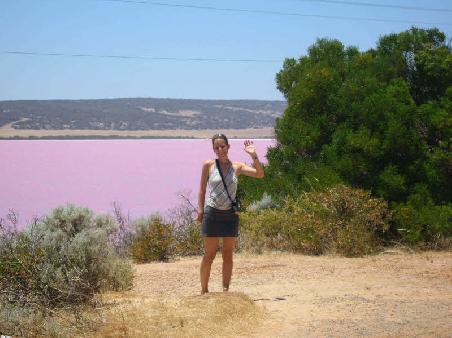 pink lake again